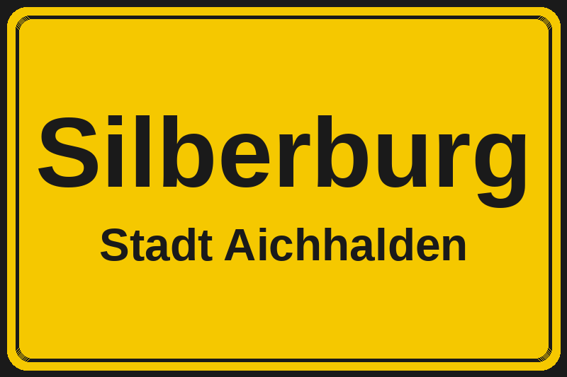 Silberburg (Aichhalden) – Hotels im Stadtteil Ortsschild Silberburg in Aichhalden – Hotels, Pensionen und Ferienwohnungen im Stadtteil