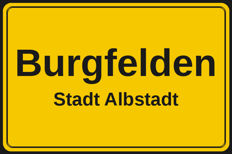 Burgfelden (Albstadt) – Hotels im Stadtteil Ortsschild Burgfelden in Albstadt – Hotels, Pensionen und Ferienwohnungen im Stadtteil