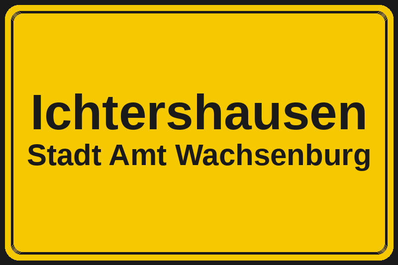 Ichtershausen (Amt Wachsenburg) – Hotels im Stadtteil Ortsschild Ichtershausen in Amt Wachsenburg – Hotels, Pensionen und Ferienwohnungen im Stadtteil