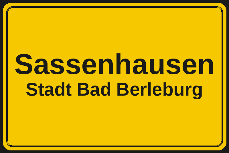 Sassenhausen (Bad Berleburg) – Hotels im Stadtteil Ortsschild Sassenhausen in Bad Berleburg – Hotels, Pensionen und Ferienwohnungen im Stadtteil