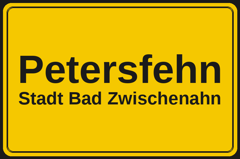 Petersfehn (Bad Zwischenahn) – Hotels im Stadtteil Ortsschild Petersfehn in Bad Zwischenahn – Hotels, Pensionen und Ferienwohnungen im Stadtteil