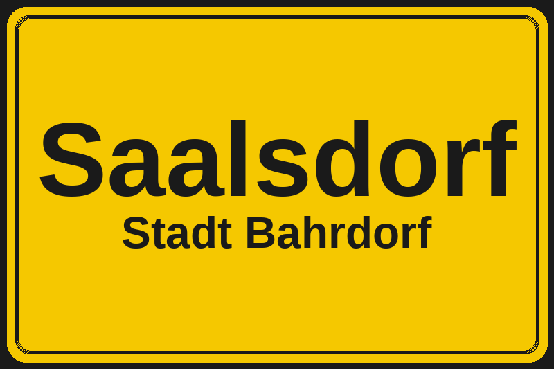 Saalsdorf (Bahrdorf) – Hotels im Stadtteil Ortsschild Saalsdorf in Bahrdorf – Hotels, Pensionen und Ferienwohnungen im Stadtteil