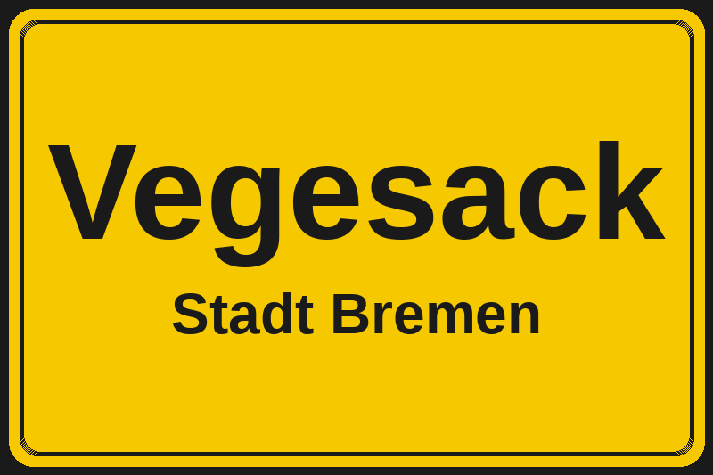 Vegesack (Bremen) – Hotels im Stadtteil Ortsschild Vegesack in Bremen – Hotels, Pensionen und Ferienwohnungen im Stadtteil