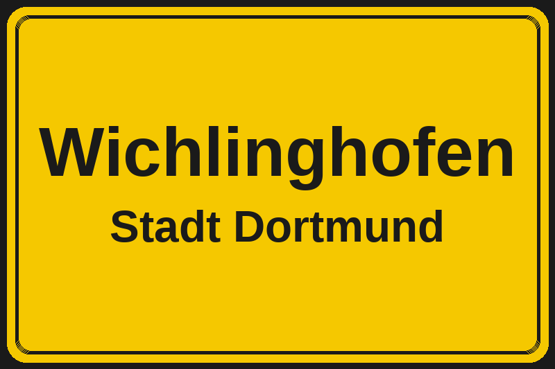 Wichlinghofen (Dortmund) – Hotels im Stadtteil Ortsschild Wichlinghofen in Dortmund – Hotels, Pensionen und Ferienwohnungen im Stadtteil