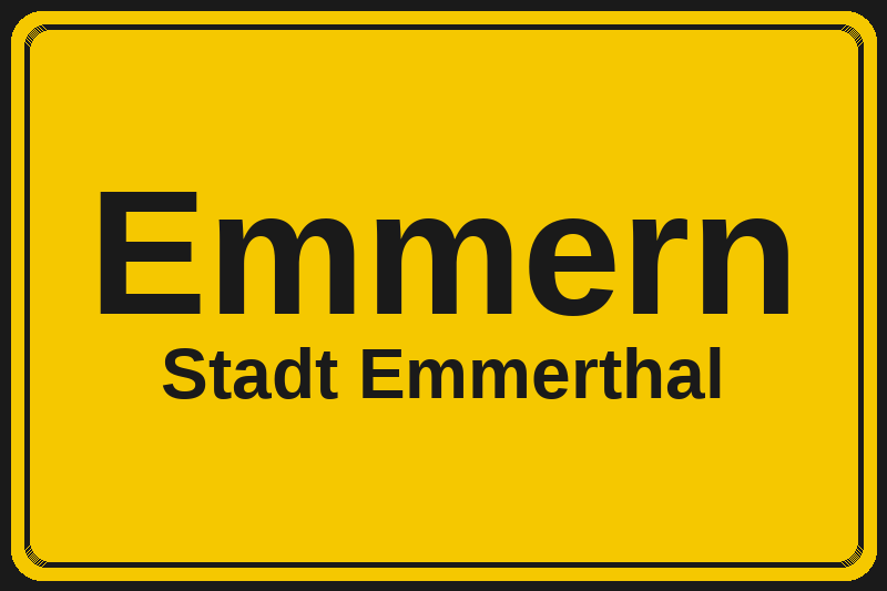 Emmern (Emmerthal) – Hotels im Stadtteil Ortsschild Emmern in Emmerthal – Hotels, Pensionen und Ferienwohnungen im Stadtteil