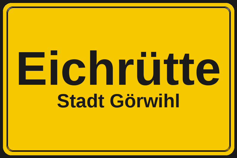 Eichrütte (Görwihl) – Hotels im Stadtteil Ortsschild Eichrütte in Görwihl – Hotels, Pensionen und Ferienwohnungen im Stadtteil