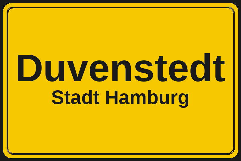Duvenstedt (Hamburg) – Hotels im Stadtteil Ortsschild Duvenstedt in Hamburg – Hotels, Pensionen und Ferienwohnungen im Stadtteil