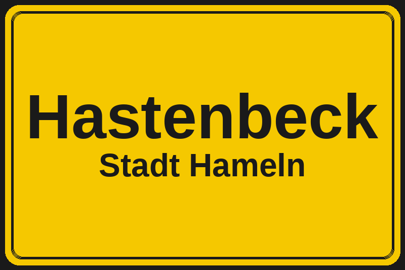 Hastenbeck (Hameln) – Hotels im Stadtteil Ortsschild Hastenbeck in Hameln – Hotels, Pensionen und Ferienwohnungen im Stadtteil