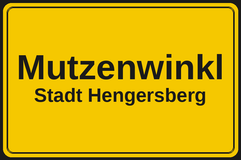 Mutzenwinkl (Hengersberg) – Hotels im Stadtteil Ortsschild Mutzenwinkl in Hengersberg – Hotels, Pensionen und Ferienwohnungen im Stadtteil