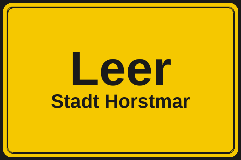 Leer (Horstmar) – Hotels im Stadtteil Ortsschild Leer in Horstmar – Hotels, Pensionen und Ferienwohnungen im Stadtteil