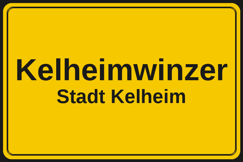 Kelheimwinzer (Kelheim) – Hotels im Stadtteil Ortsschild Kelheimwinzer in Kelheim – Hotels, Pensionen und Ferienwohnungen im Stadtteil