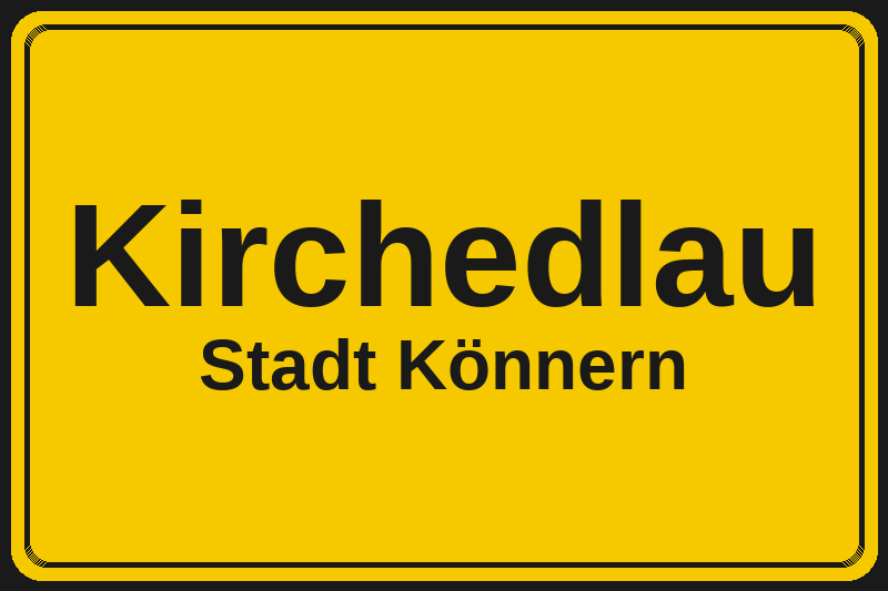Kirchedlau (Könnern) – Hotels im Stadtteil Ortsschild Kirchedlau in Könnern – Hotels, Pensionen und Ferienwohnungen im Stadtteil