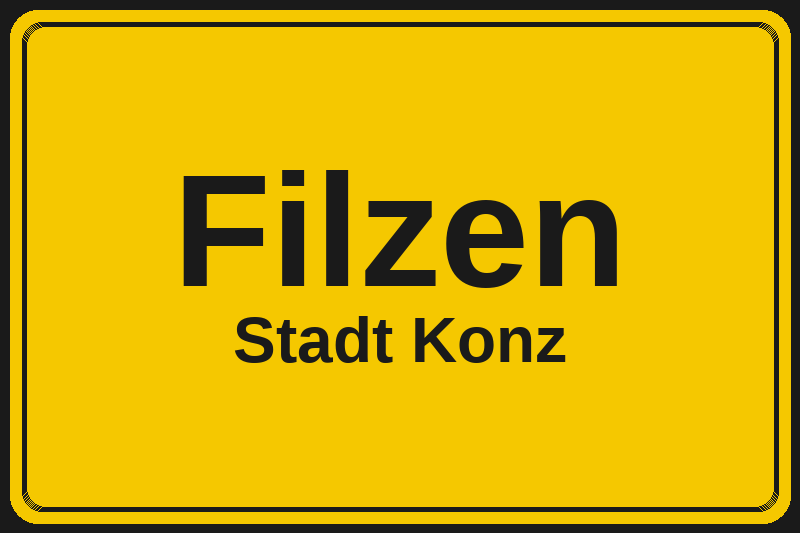 Filzen (Konz) – Hotels im Stadtteil Ortsschild Filzen in Konz – Hotels, Pensionen und Ferienwohnungen im Stadtteil