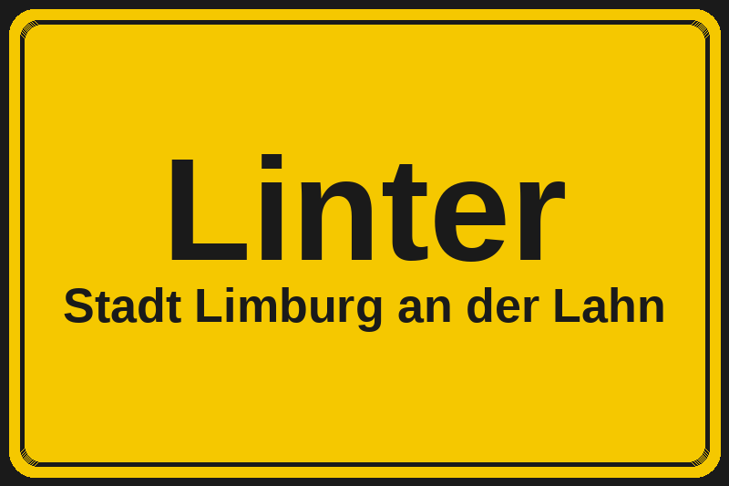 Linter (Limburg an der Lahn) – Hotels im Stadtteil Ortsschild Linter in Limburg an der Lahn – Hotels, Pensionen und Ferienwohnungen im Stadtteil