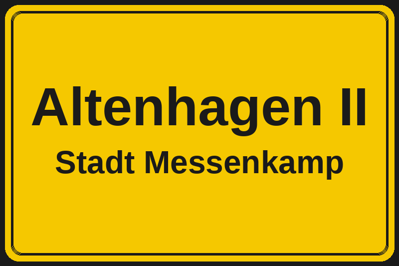 Altenhagen II (Messenkamp) – Hotels im Stadtteil Ortsschild Altenhagen II in Messenkamp – Hotels, Pensionen und Ferienwohnungen im Stadtteil
