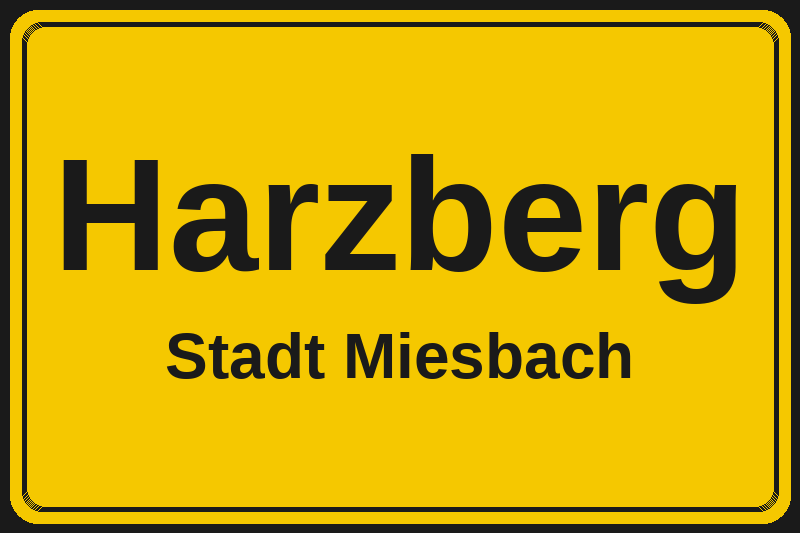 Harzberg (Miesbach) – Hotels im Stadtteil Ortsschild Harzberg in Miesbach – Hotels, Pensionen und Ferienwohnungen im Stadtteil