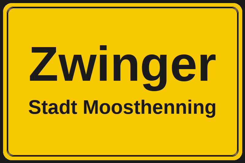Zwinger (Moosthenning) – Hotels im Stadtteil Ortsschild Zwinger in Moosthenning – Hotels, Pensionen und Ferienwohnungen im Stadtteil