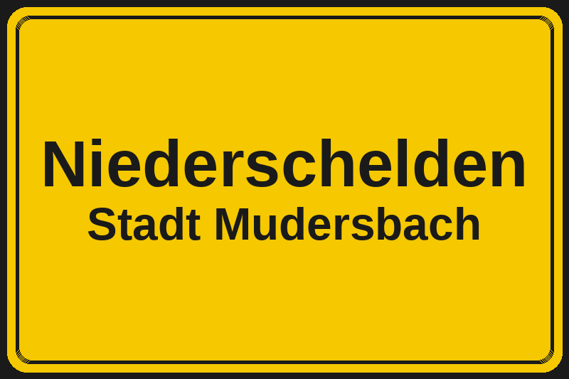 Niederschelden (Mudersbach) – Hotels im Stadtteil Ortsschild Niederschelden in Mudersbach – Hotels, Pensionen und Ferienwohnungen im Stadtteil
