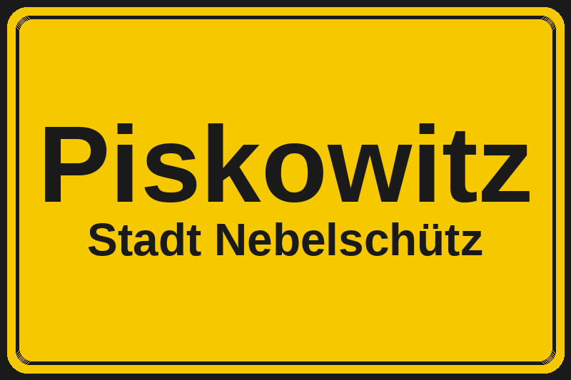 Piskowitz (Nebelschütz) – Hotels im Stadtteil Ortsschild Piskowitz in Nebelschütz – Hotels, Pensionen und Ferienwohnungen im Stadtteil