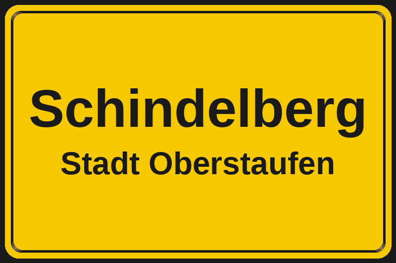Schindelberg (Oberstaufen) – Hotels im Stadtteil Ortsschild Schindelberg in Oberstaufen – Hotels, Pensionen und Ferienwohnungen im Stadtteil