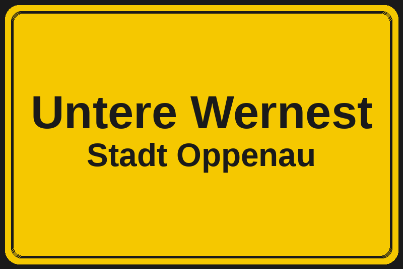 Untere Wernest (Oppenau) – Hotels im Stadtteil Ortsschild Untere Wernest in Oppenau – Hotels, Pensionen und Ferienwohnungen im Stadtteil