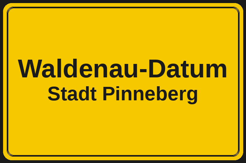 Waldenau-Datum (Pinneberg) – Hotels im Stadtteil Ortsschild Waldenau-Datum in Pinneberg – Hotels, Pensionen und Ferienwohnungen im Stadtteil
