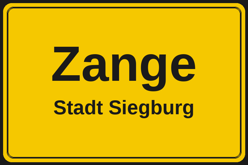 Zange (Siegburg) – Hotels im Stadtteil Ortsschild Zange in Siegburg – Hotels, Pensionen und Ferienwohnungen im Stadtteil