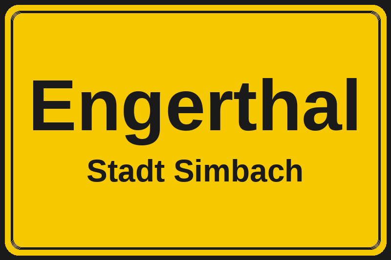Engerthal (Simbach) – Hotels im Stadtteil Ortsschild Engerthal in Simbach – Hotels, Pensionen und Ferienwohnungen im Stadtteil