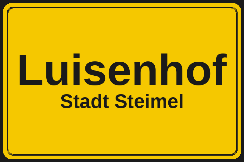 Luisenhof (Steimel) – Hotels im Stadtteil Ortsschild Luisenhof in Steimel – Hotels, Pensionen und Ferienwohnungen im Stadtteil