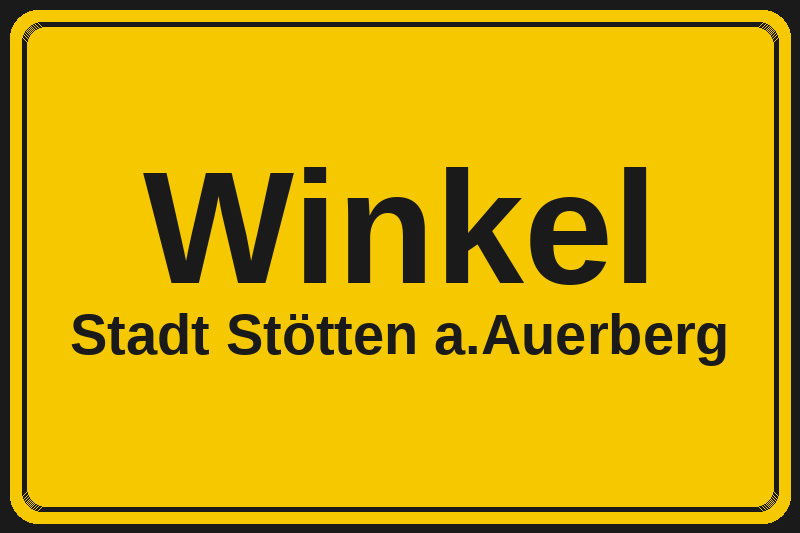 Winkel (Stötten a.Auerberg) – Hotels im Stadtteil Ortsschild Winkel in Stötten a.Auerberg – Hotels, Pensionen und Ferienwohnungen im Stadtteil