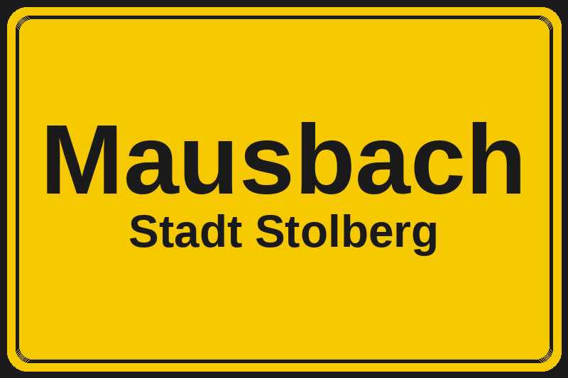 Mausbach (Stolberg) – Hotels im Stadtteil Ortsschild Mausbach in Stolberg – Hotels, Pensionen und Ferienwohnungen im Stadtteil