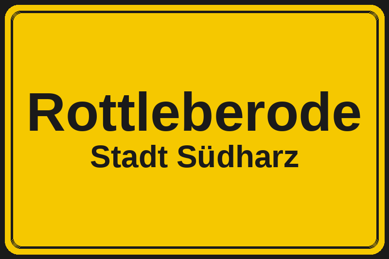Rottleberode (Südharz) – Hotels im Stadtteil Ortsschild Rottleberode in Südharz – Hotels, Pensionen und Ferienwohnungen im Stadtteil