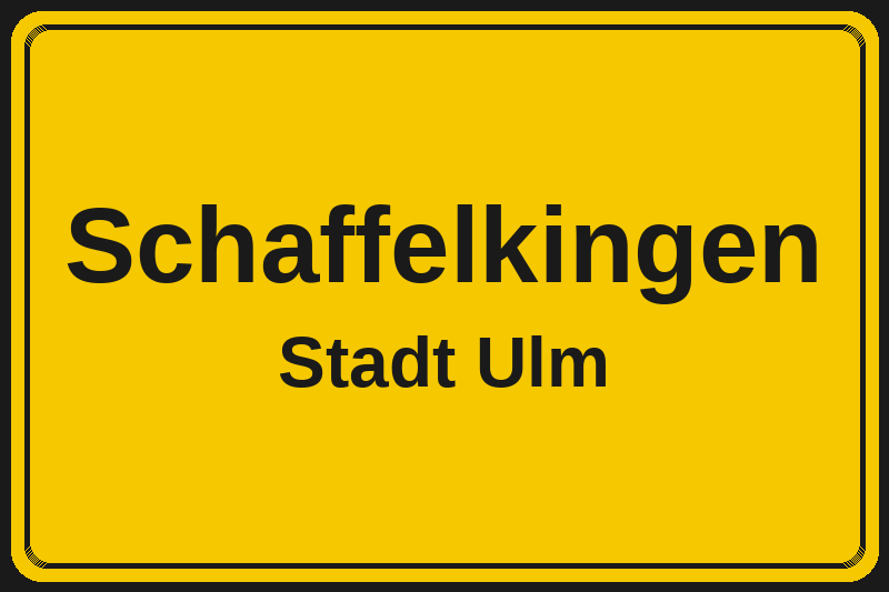 Schaffelkingen (Ulm) – Hotels im Stadtteil Ortsschild Schaffelkingen in Ulm – Hotels, Pensionen und Ferienwohnungen im Stadtteil