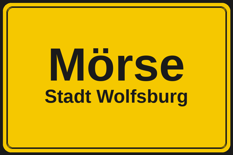 Mörse (Wolfsburg) – Hotels im Stadtteil Ortsschild Mörse in Wolfsburg – Hotels, Pensionen und Ferienwohnungen im Stadtteil