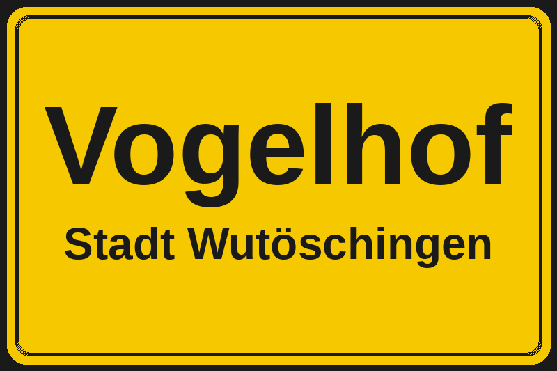 Vogelhof (Wutöschingen) – Hotels im Stadtteil Ortsschild Vogelhof in Wutöschingen – Hotels, Pensionen und Ferienwohnungen im Stadtteil