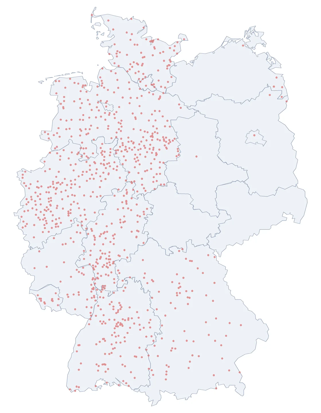 Karte: Stettiner Straße &ndash; benannt nach Stettin