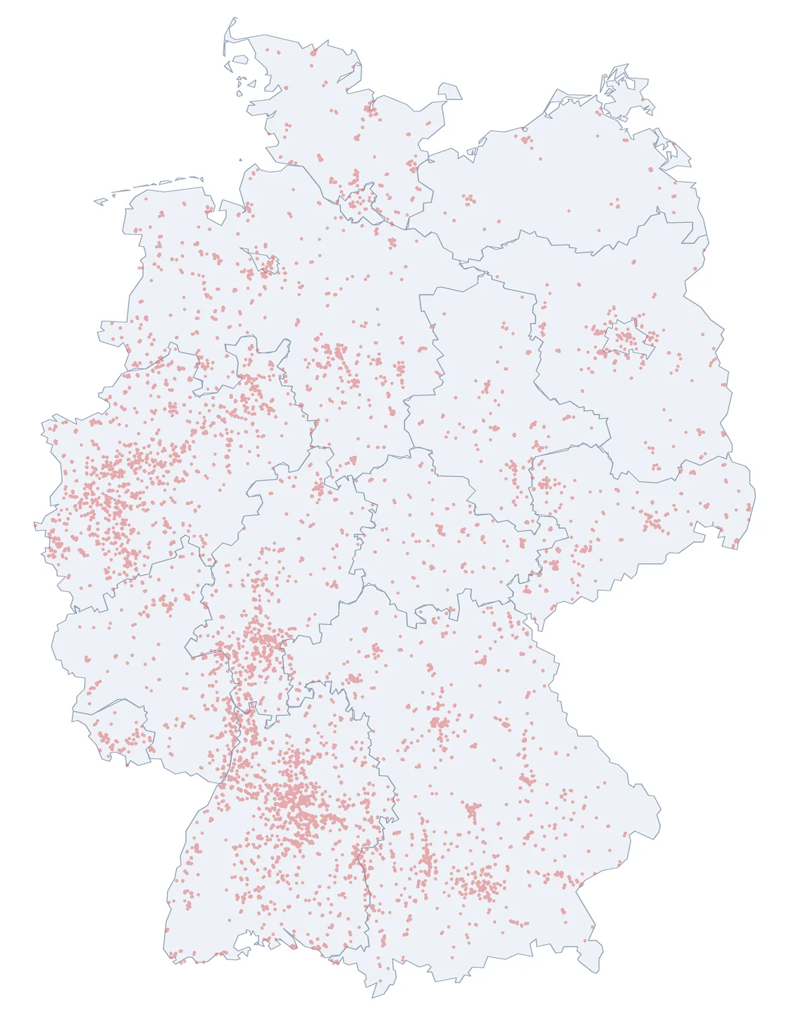 Karte vergrößern Karte: Erfinder, Forscher & Industrielle – Straßennamen mit Karte